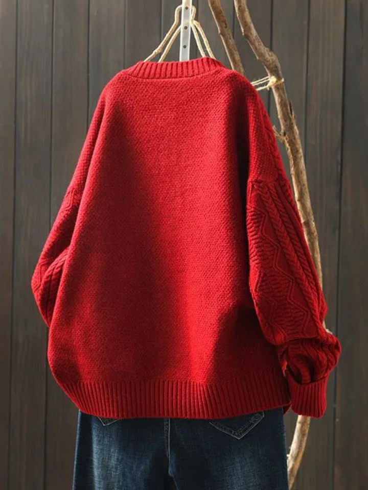 Lorenza™ - Cable Knit Cardigan