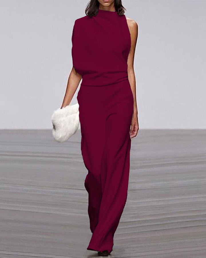 Marian - Elegant Women's Sleeveless Jumpsuit