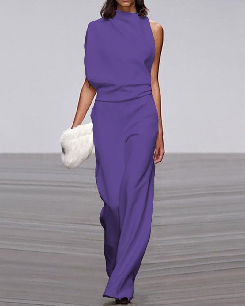 Marian - Elegant Women's Sleeveless Jumpsuit