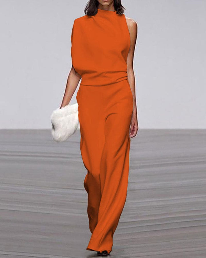Marian - Elegant Women's Sleeveless Jumpsuit