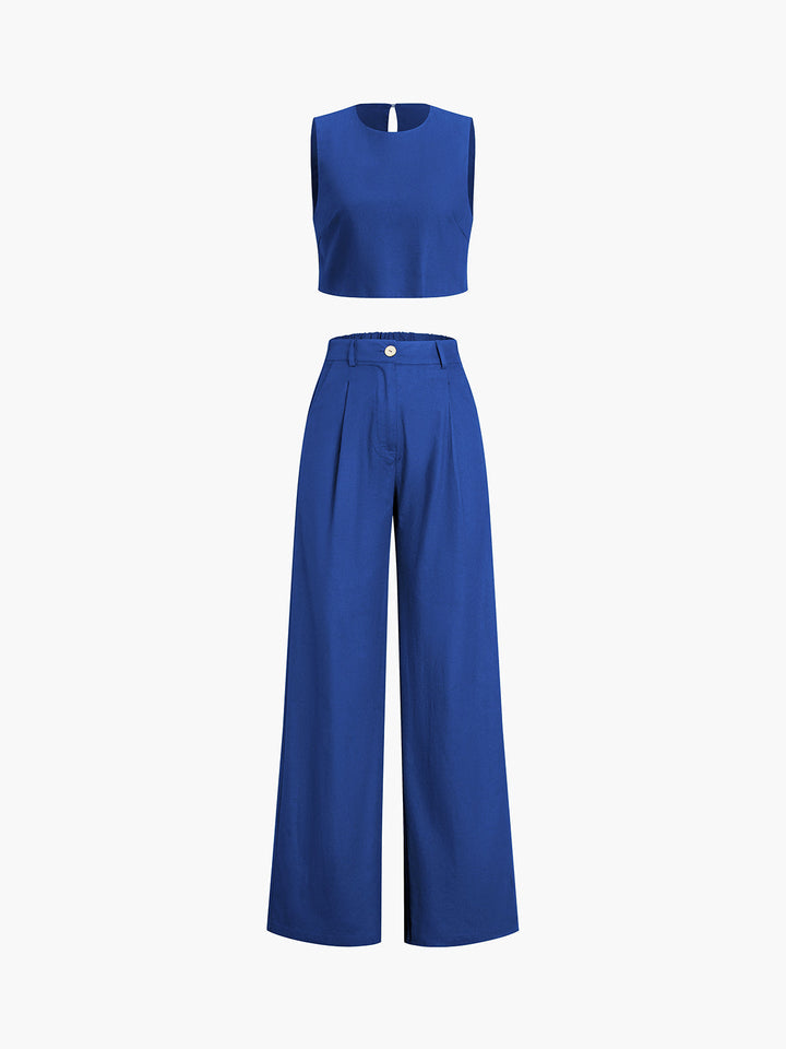 Seren Boho Cotton Two-Piece Set