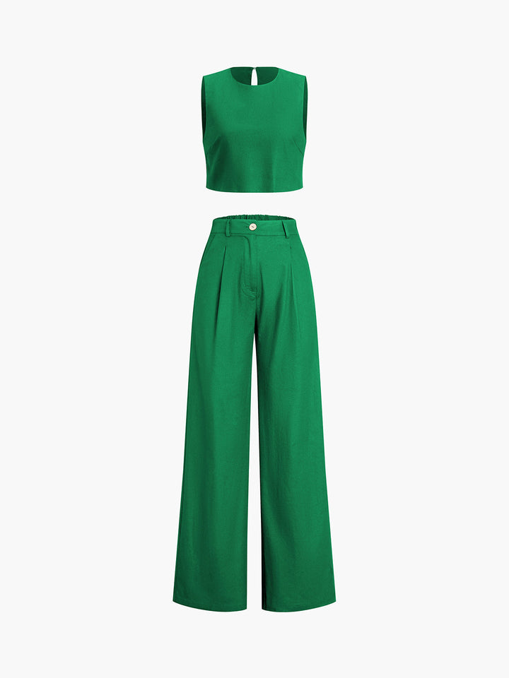 Seren Boho Cotton Two-Piece Set