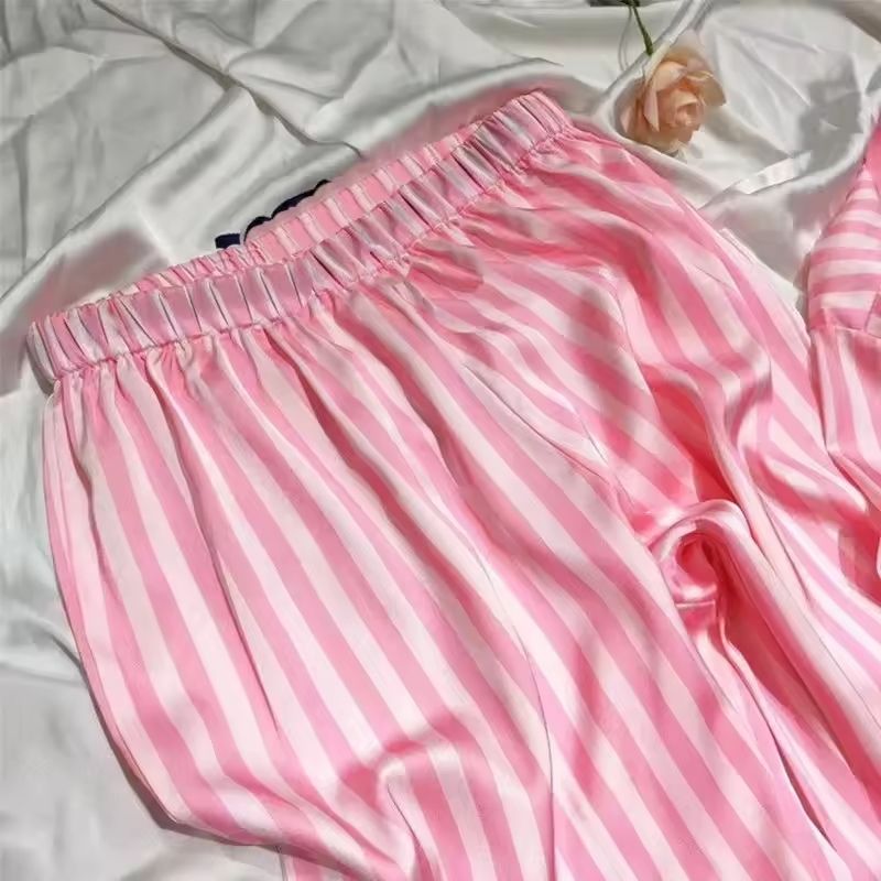 Pajama Set Buttons Long Pajama
