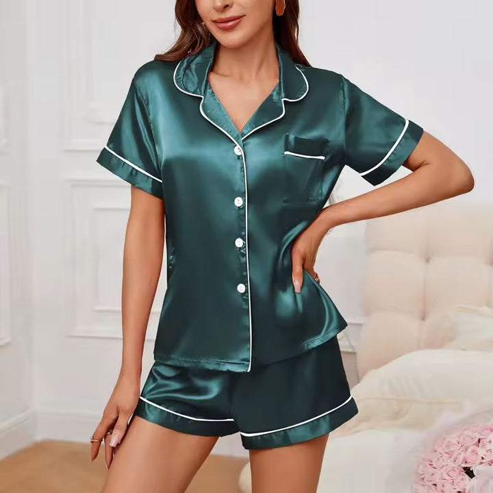Babydoll Short Sleeve Button Set