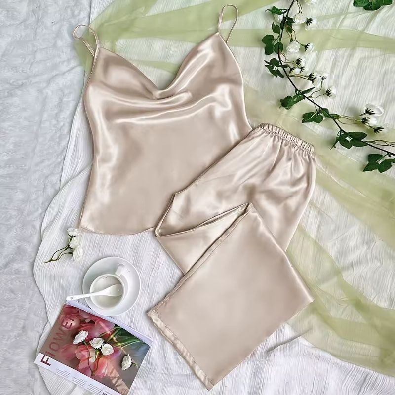 Pajama Set Relaxed Fit Cami & Pants