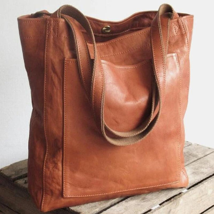 Olivia | Leather Tote Bag