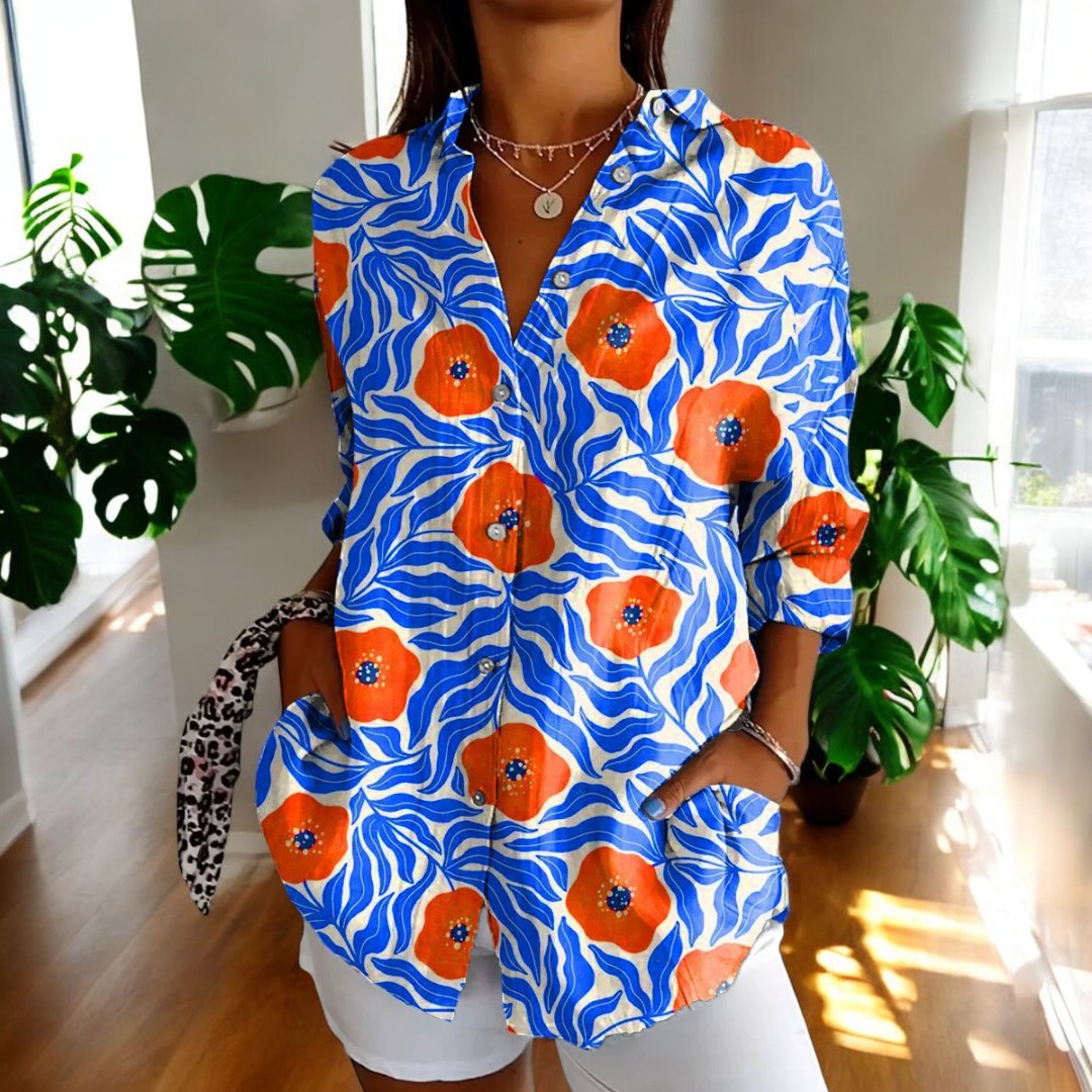 Carla | Stylish Button-Down Shirt