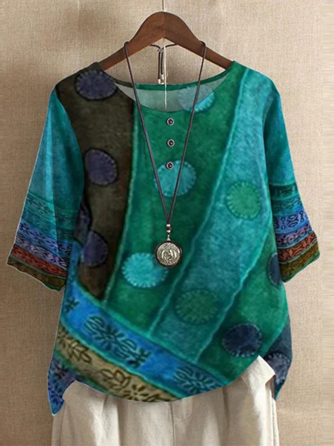 Anya™ | Retro-Inspired Boho Top