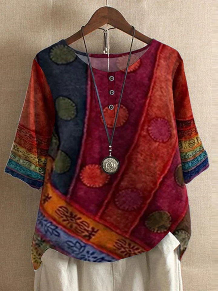Anya™ | Retro-Inspired Boho Top
