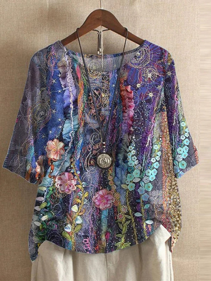 Anya™ | Retro-Inspired Boho Top