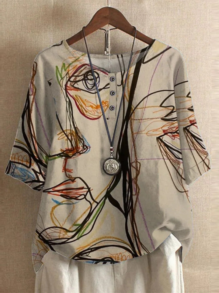Anya™ | Retro-Inspired Boho Top