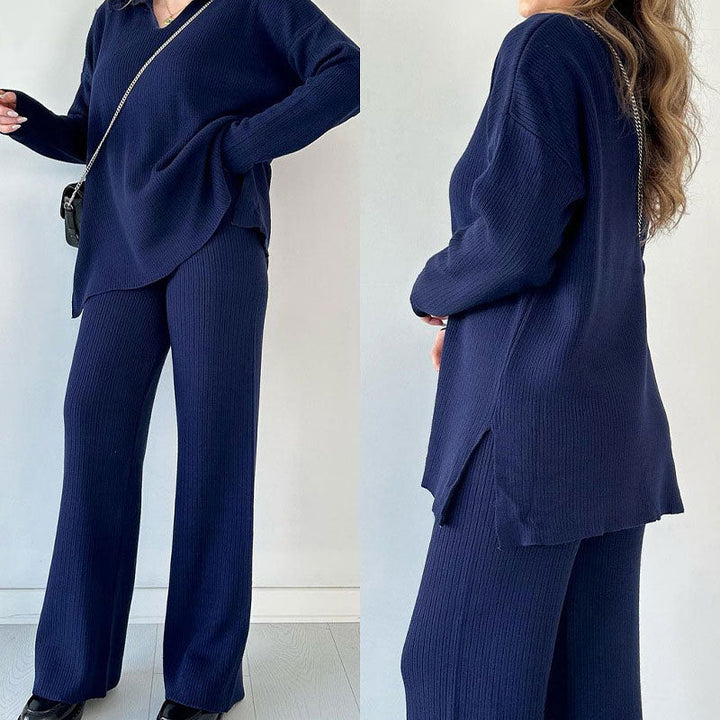 Cleo - Casual Elegant Two-Piece Set for Effortless Style and Comfort